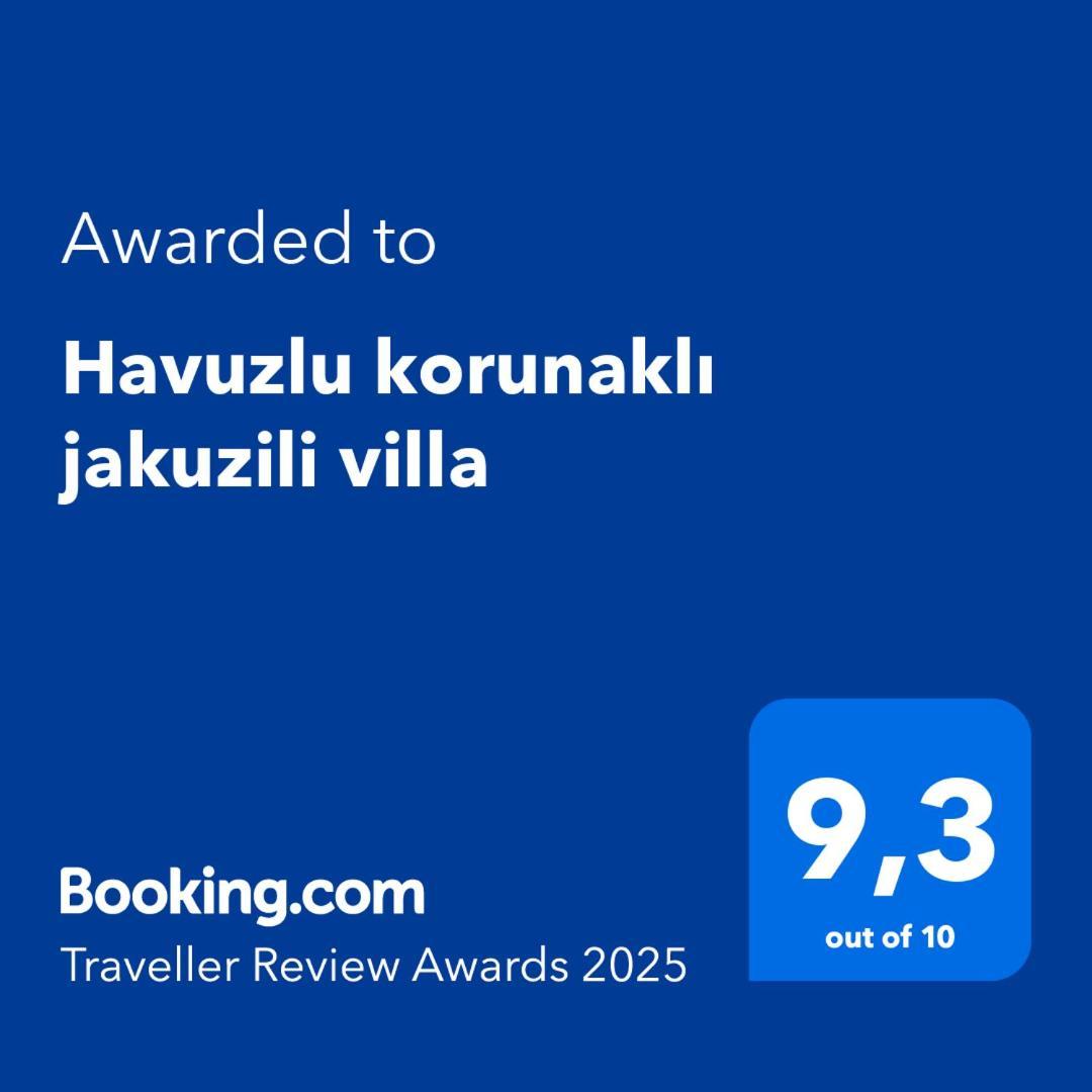 Havuzlu Korunakli Jakuzili Villa فتحية المظهر الخارجي الصورة